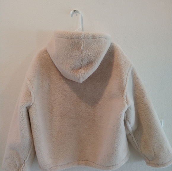 THESTYLE Designer Jacket. Embroider Patches Fur Outside Suede Inside Thick Heavy - Picture 2 of 11